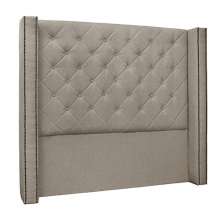 Cabeceira Decorativa King Size 2,19M Loewe Linho Areia G63 - Gran Belo