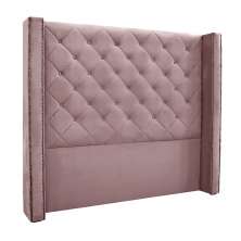 Cabeceira Decorativa King Size 2,19M Loewe Veludo Lilás G63 - Gran Belo