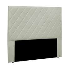 Cabeceira Decorativa Queen Size 1,60M Baelon Veludo Prata G63 - Gran Belo