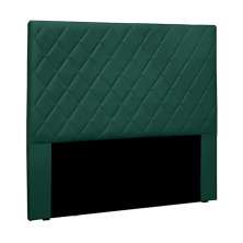 Cabeceira Decorativa Queen Size 1,60M Baelon Veludo Verde Floresta G63 - Gran Belo