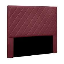 Cabeceira Decorativa Queen Size 1,60M Baelon Veludo Vinho G63 - Gran Belo
