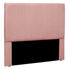 Cabeceira Decorativa Queen Size 1,60M Erza Veludo Rosa G63 - Gran Belo