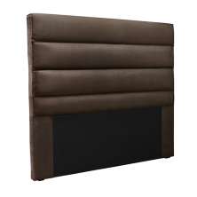 Cabeceira Decorativa Queen Size 1,60M Guess Veludo Marrom G63 - Gran Belo