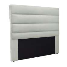 Cabeceira Decorativa Queen Size 1,60M Guess Veludo Prata G63 - Gran Belo