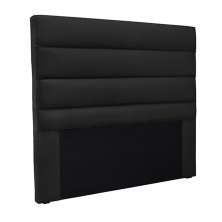 Cabeceira Decorativa Queen Size 1,60M Guess Veludo Preto G63 - Gran Belo