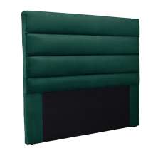 Cabeceira Decorativa Queen Size 1,60M Guess Veludo Verde Floresta G63 - Gran Belo