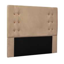 Cabeceira Decorativa Queen Size 1,60M Kors Suede Bege G63 - Gran Belo