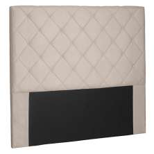Cabeceira Decorativa Queen Size 1,60M Tàzio Suede Bege G63 - Gran Belo