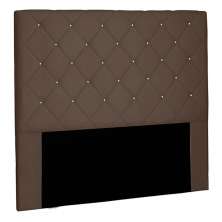 Cabeceira Decorativa Queen Size 1,60M Tàzio Suede Caramelo G63 - Gran Belo