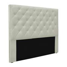 Cabeceira Decorativa Queen Size 1,60M Tàzio Veludo Prata G63 - Gran Belo