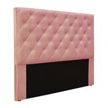 Cabeceira Decorativa Queen Size 1,60M Tàzio Veludo Rosa G63 - Gran Belo