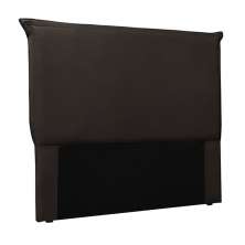 Cabeceira Decorativa Queen Size 1,60M Trento PU Marrom G63 - Gran Belo