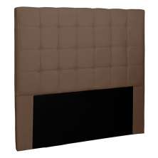 Cabeceira Decorativa Queen Size 1,60M Tropea Suede Caramelo G63 - Gran Belo