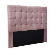 Cabeceira Decorativa Queen Size 1,60M Tropea Veludo Lilás G63 - Gran Belo