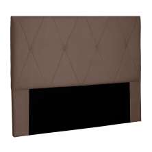 Cabeceira Decorativa Queen Size 1,60M Yves Suede Caramelo G63 - Gran Belo