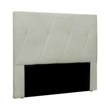 Cabeceira Decorativa Queen Size 1,60M Yves Veludo Prata G63 - Gran Belo