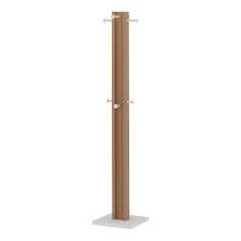 Cabideiro para Quarto Sala de Estar AZ1018 MDP Amendoa/Branco G69 - Gran Belo
