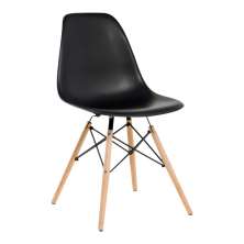 Cadeira Decorativa para Sala e Cozinha Garabit Preto G04 - Gran Belo