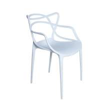 Cadeira Externa De PlásticoReciclável Decorativa Amsterdam Branco L15 - Gran Belo