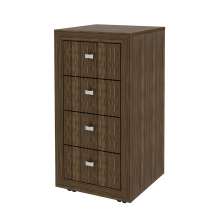 Gaveteiro para Escritório Home Office ME4133 MDP Nogal G69 - Gran Belo