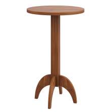 Mesa Decorativa Bistrô Dionísio 65X65 Redondo Imbuia G42 - Gran Belo