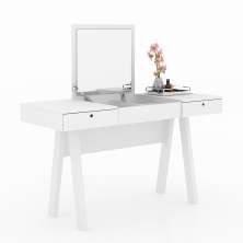 Penteadeira para Quarto Decorativa PE2002 MPD Branco G69 - Gran Belo