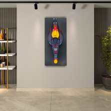 Quadro 3D Carenagem Carro Fórmula 1 Cockpit RB18 Max Verstappen 2022 G53 - Gran Belo