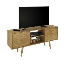 Rack Bancada para TV até 65 Sala de Estar R1464 Natural G69 - Gran Belo