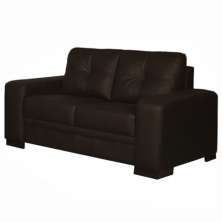 Sofá 2 Lugares 170cm Milano Couro Marrom Fosco - Gran Belo