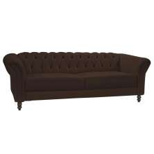 Sofá 2 Lugares Maggiore 180cm Couro Conhaque - Gran Belo