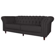 Sofá 2 Lugares Maggiore 180cm Couro Marrom G58 - Gran Belo