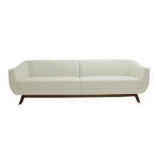 Sofá 4 Lugares Boomer 260cm PU Sintético Bege G15 - Gran Belo