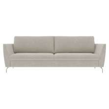 Sofá Decorativo Sala de Estar 190cm Olívia Suede Bege G52 - Gran Belo