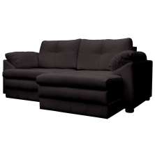 Sofá Retrátil 2 Lugares Bipartido Sala de Estar Piece 175cm Couro Marrom G58 - Gran Belo