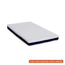 [OUTLET] Colchão Infantil Guldi Baby D20 (10x70x130) Branco e Azul