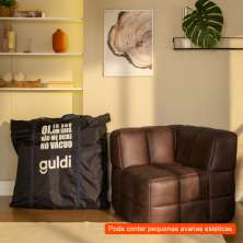 [OUTLET] Módulo Canto Sofá Guldi Popup Corino Café