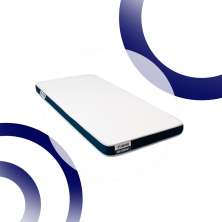 Colchão Solteiro Guldi Duplo Plus D28 (16x88x188) Branco e Azul