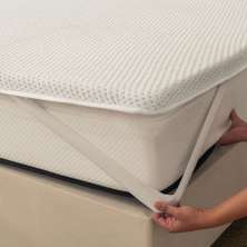 Pillow Top Viúva Guldi Original Espuma D30 com Alça (5x128x188) Branco