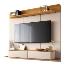 Painel Home Suspenso Galax TV até 70" Polegadas Off White/Cinamomo