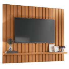 Painel Suspenso Link 1.6 Ripado Cinamomo para TV até 60" - HB Móveis