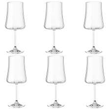 Jogo de Taças de Vinho 6 Peças Taças de Cristal Ecológico 460ml Haus Concept
