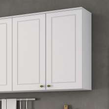 Armário Aéreo Nova York 2 Portas Branco