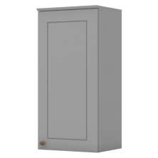 Armario Aereo 1 Porta MDF 40 cm Americana C364 Cinza Henn