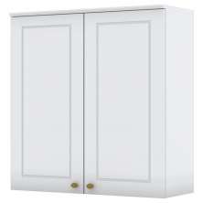 Armario Aereo 2 Portas MDF 80 cm Americana C356 Branco Henn