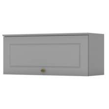 Armario Aereo Basculante MDF 80 cm Americana C354 Cinza Henn