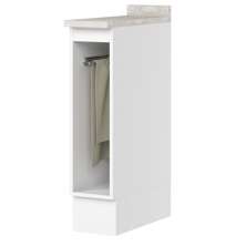 Balcao Porta Toalha Tampo 20 cm C362 Americana Branco Calcare Henn