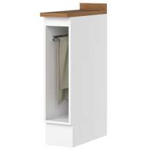 Balcao Porta Toalha Tampo 20 cm C362 Americana Branco Nature Henn