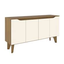 Buffet Âmbar 4 PT Nature e Off White