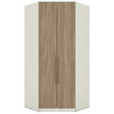 Canto Closet Modulado 2 Portas 241x110 cm Seletto Areia Jequitiba Henn
