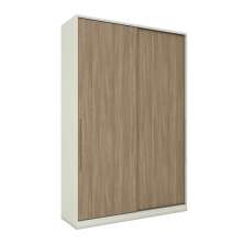 Guarda-Roupa Casal Predileto 2 Portas 3 Gavetas Areia e Jequitibá